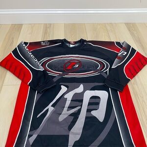 Vintage Reebok Allen Iverson i3 Motocross Jersey Bad Newz The Answer Size XL